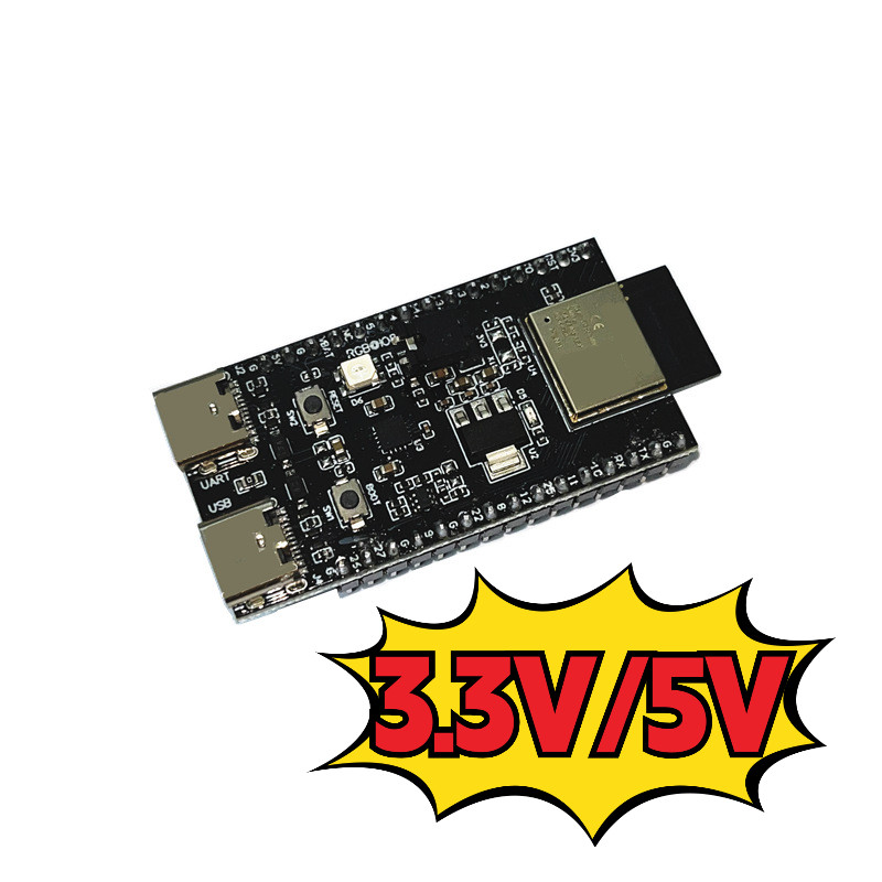 ESP32-H2 บอร์ดพัฒนา IoT พร้อมพลังงานต่ํา Bluetooth Dual-Mode และ IEEE 802.15.4, ตัวเลือก USB Type-C 
