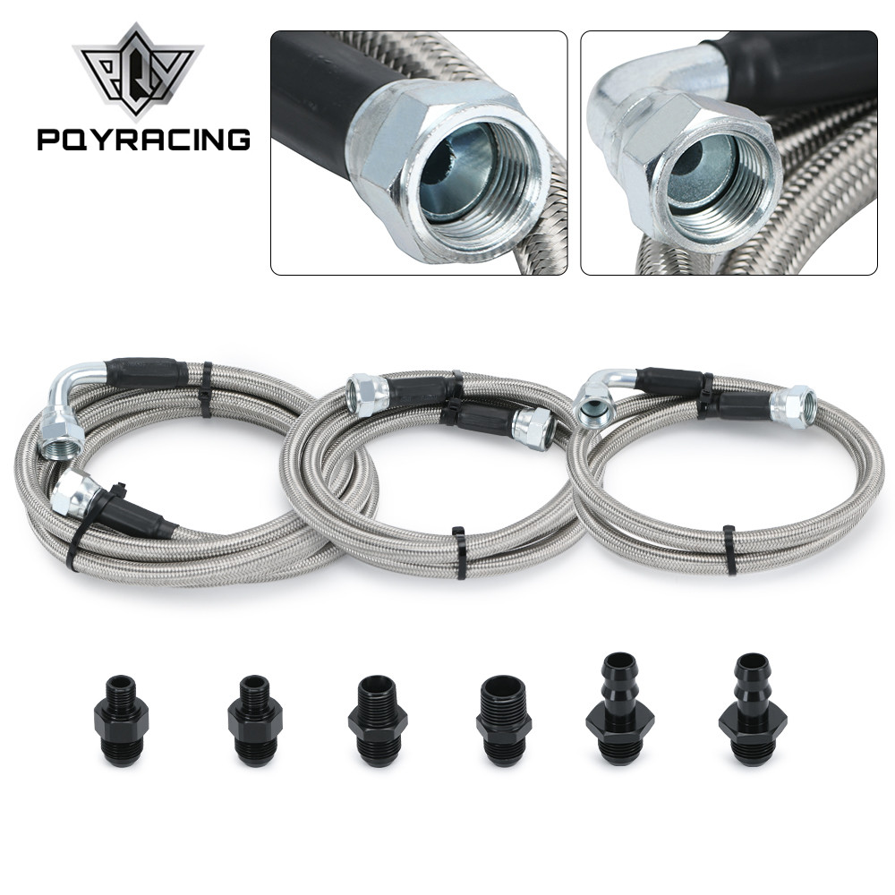 G47RE Transmission Cooler Lines Kit For Dodge 12v 24v 5.9L Cummins 47RE transmission 96-02