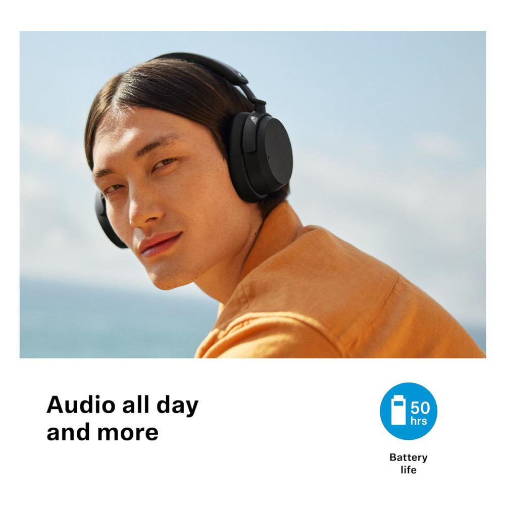 Sennheiser Accentum Wireless หูฟังไร้สายเสียงรองรับ built-in 5 Band equalizer พร้อมไมค์โครโฟน 2 ตัว ราคา ถูกที่สุด ดีลบีเคเค แกลเลอรีภาพที่ 2