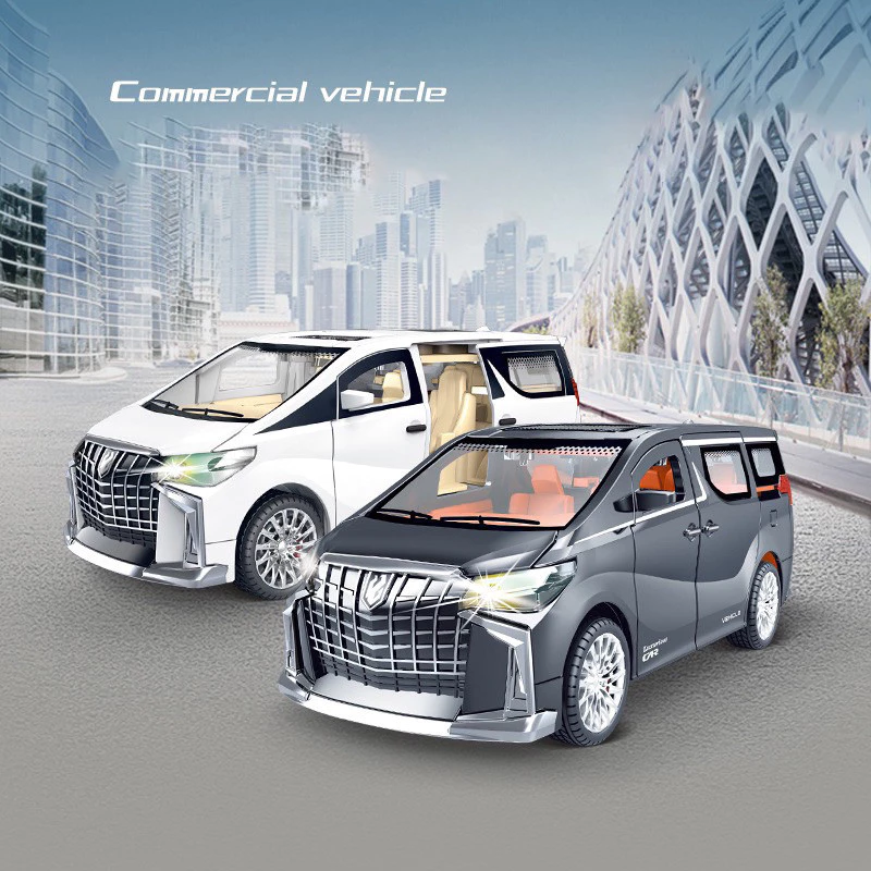 รุ่นรถ  Alphard มีเสียง มีไฟ เปิดประตูได้ทุกบาน โมเดลรถยนต์ ของเล่นเด็กผู้ชาย พร้อมส่ง Car รถโมเดลเหล็ก thumbnail 7