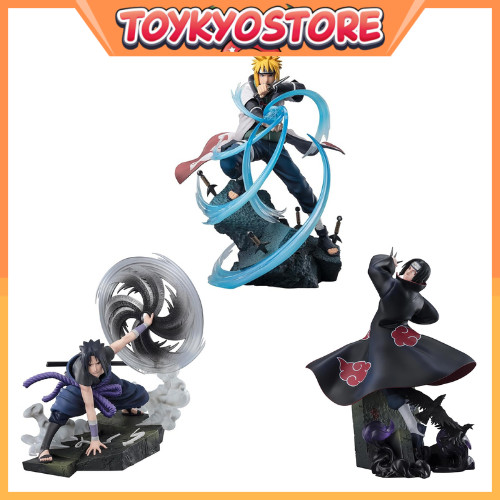 Tamashii Nations Figuarts ZERO Naruto Shippuden Sasuke, Itachi, Minato ฟิกเกอร์ [Direct from Japan]