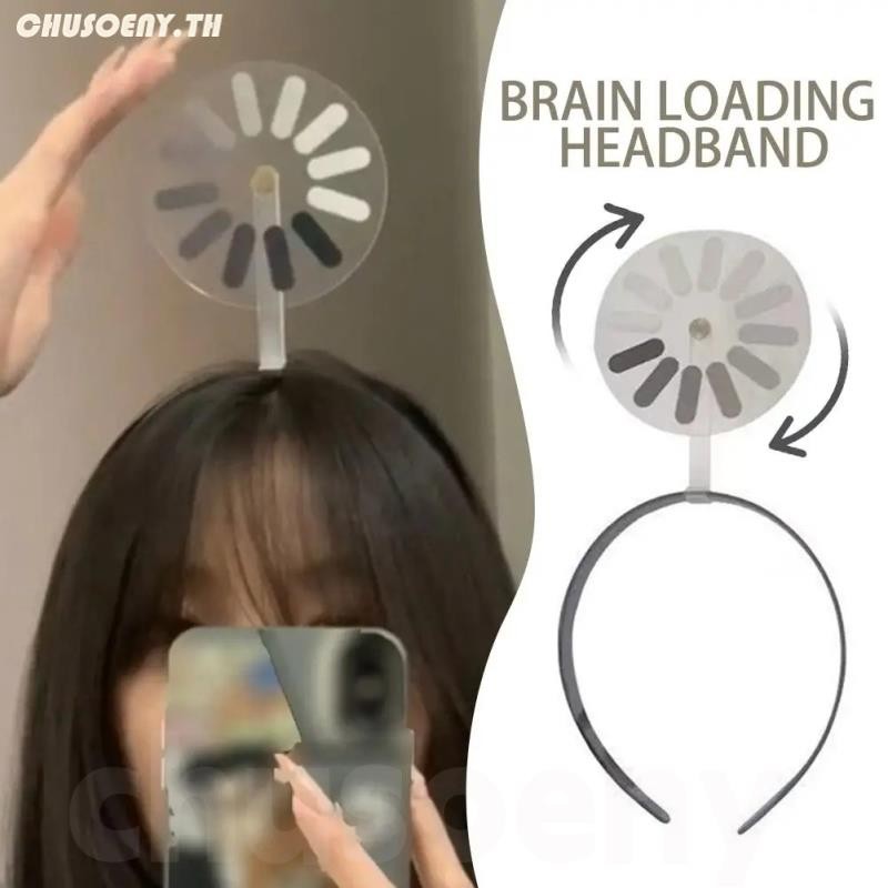 ที่คาดผมคลิปหมุนได้ Loading ของแท้ สไตล์สนุกสำหรับเส้นผม