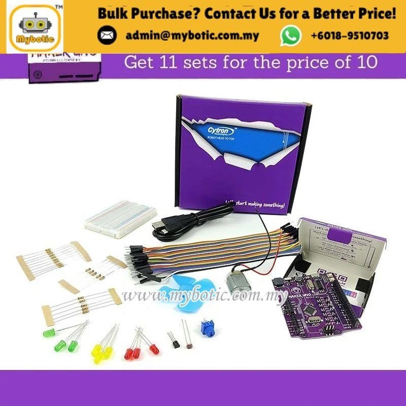 Maker Uno Edu Kit แพ็คเกจโรงเรียน