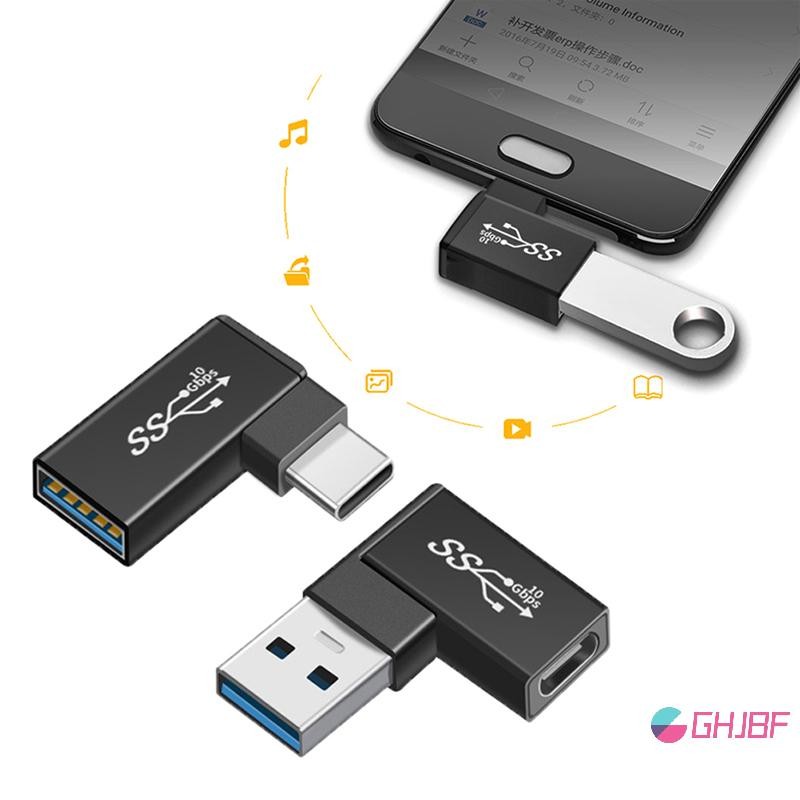GHJBF] อะแดปเตอร์ OTG คอมพิวเตอร์ 3.1 ประเภท C หญิง USB 3.0 ชาย Converter 10Gbps ประเภท C ถึง USB 3.