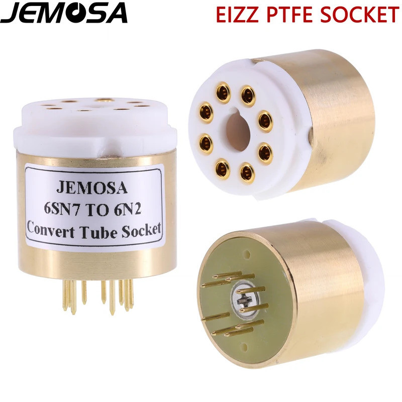 1PC 8Pin สูญญากาศหลอด CV181 6SL7 6N8P 6N9P 6SN7 ถึง 6N2 6922 ECC88 DIY เครื่องขยายเสียงแปลงหลอดซ็อกเ
