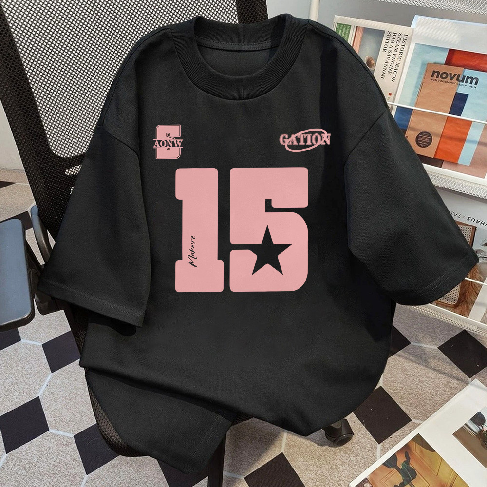 (Cotton 100%)เสื้อยืดสีดำ/ขาว ไซส์พิเศษ คอปกสไตล์คลาสสิก สำหรับทั้งผู้ชายและผู้หญิง ทำจากผ้าฝ้ายแท้ 100% C931
