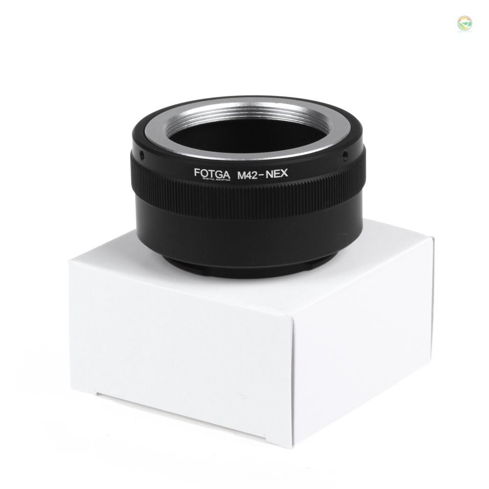แหวนอะแดปเตอร์ Fotga M42 สําหรับ NEX E-mount NEX3 NEX5n NEX5t A7 A6000