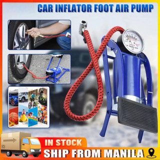 Multi-Purpose Air Foot Pump High Pressure Portable Foot Tire Pump for Car/Bike/Ball/MTB/Motorcycle/A