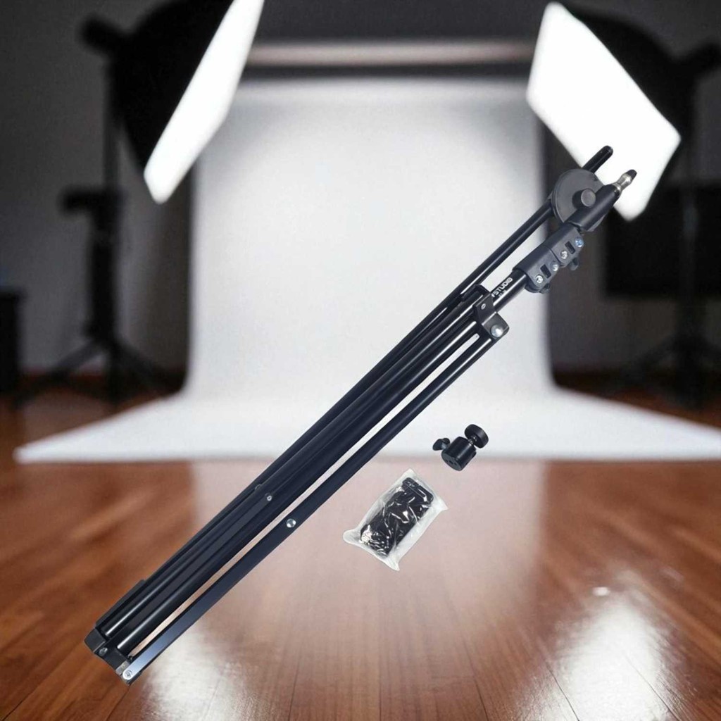 JKMLLCM STUDIO ขาตั้งกล้องปรับ Stable Photo Studio Stand Boom Arm 200 ซม. - ST-36