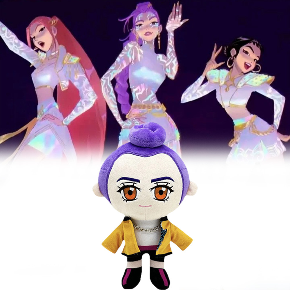 Kpop Demon Hunters Plush Rumi ตุ๊กตานุ่มตุ๊กตาของเล่นวันเกิดสําหรับแฟนเด็กชายและเด็กหญิงเด็ก