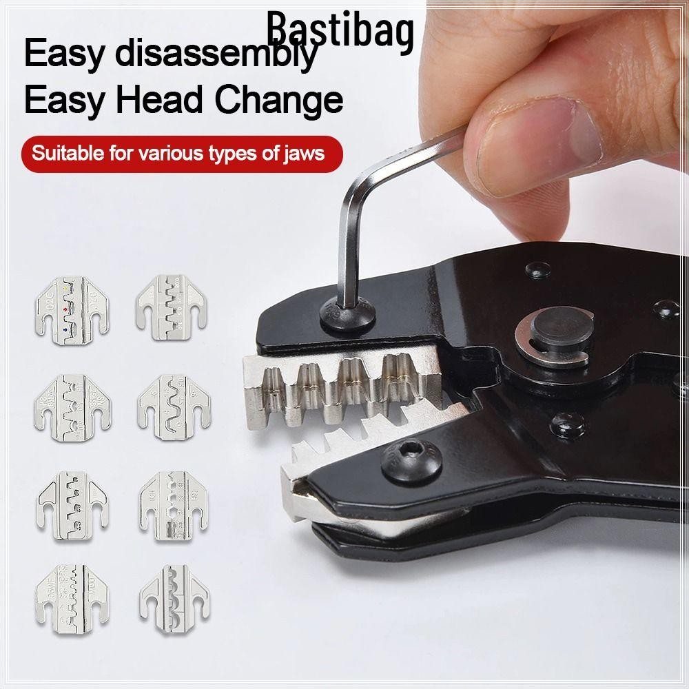 BASTIBAG CRIMPING คีมขากรรไกร,กว้าง 4 มม.06WF 2549 03H SN CRIMPING คีม Jaw, SN-2546B 02C 48B 58B CRI