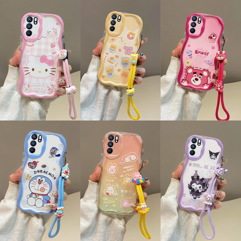 เคส OPPO A16 เคสโทรศัพท์ซิลิโคนอ่อนนุ่มน่ารักการ์ตูน