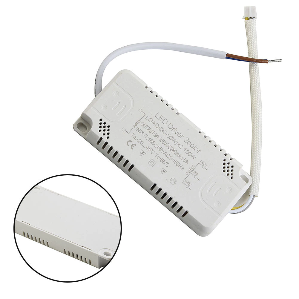 ⚡สมาร์ทช้อยส์⚡ อะแดปเตอร์ไดรเวอร์ LED 3 สี แบบเปลี่ยน AC220V สําหรับไฟเพดาน LED