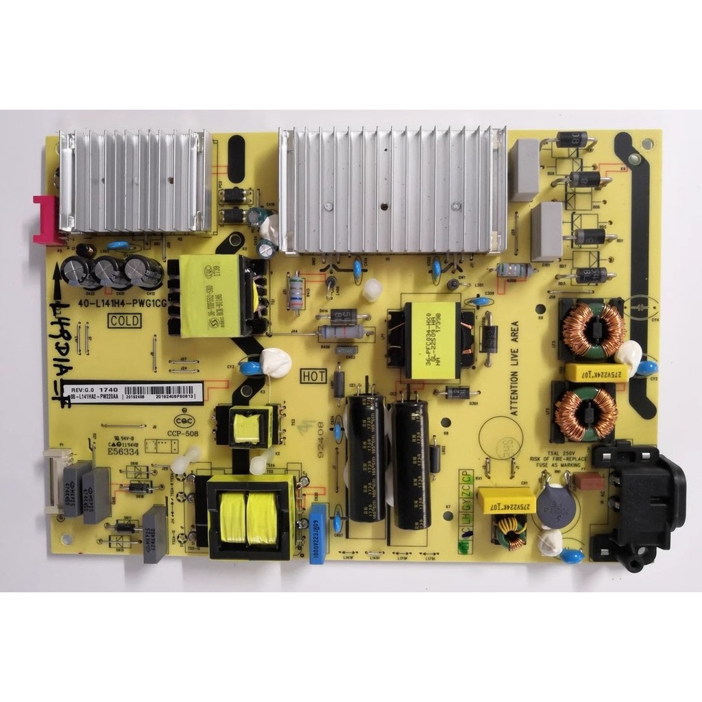 T-CL L55E5800A-UD B55A858U 55P3F Original Power Board 40-L141H4-PWG1CG