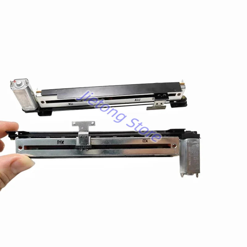 1PC ALPHA RA00B1M Mono 151 มม.คอนโซลเสียงดิจิตอล Fader มอเตอร์สไลด์เดี่ยว Potentiometer B10K Shank 8