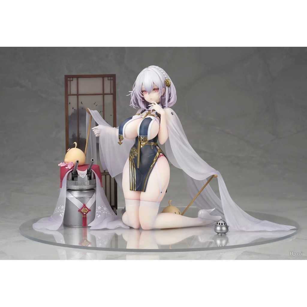 Authentic Original Design ALTER Azur Lane Sirius Blue Wave and Azure Cloud Figure
