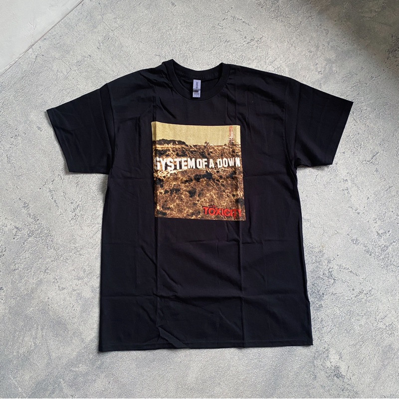 System of A Down T-Shirt - Toxicity Cotton Combed 24s