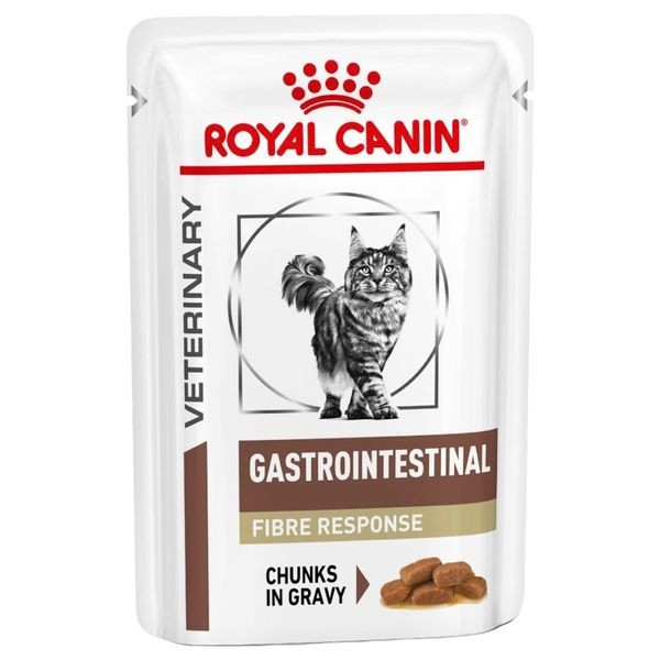 VHW CAT GASTROINTESTINAL FIBER RESPONSE POUCH 85G