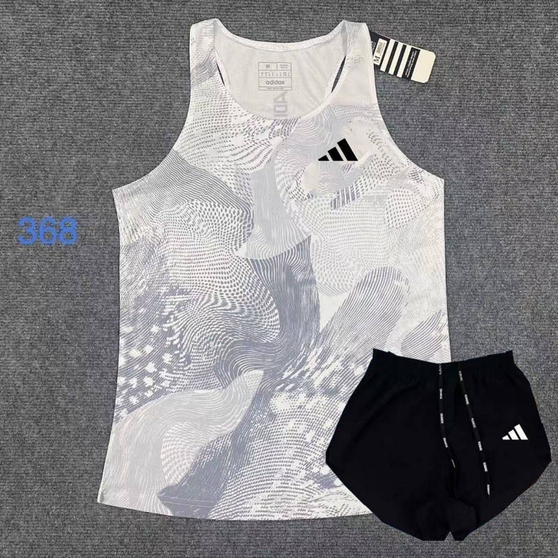 New Style Track and Field Sports Vest Marathon Running Racing Suit Training Quick-Drying Sports Suit iQUA