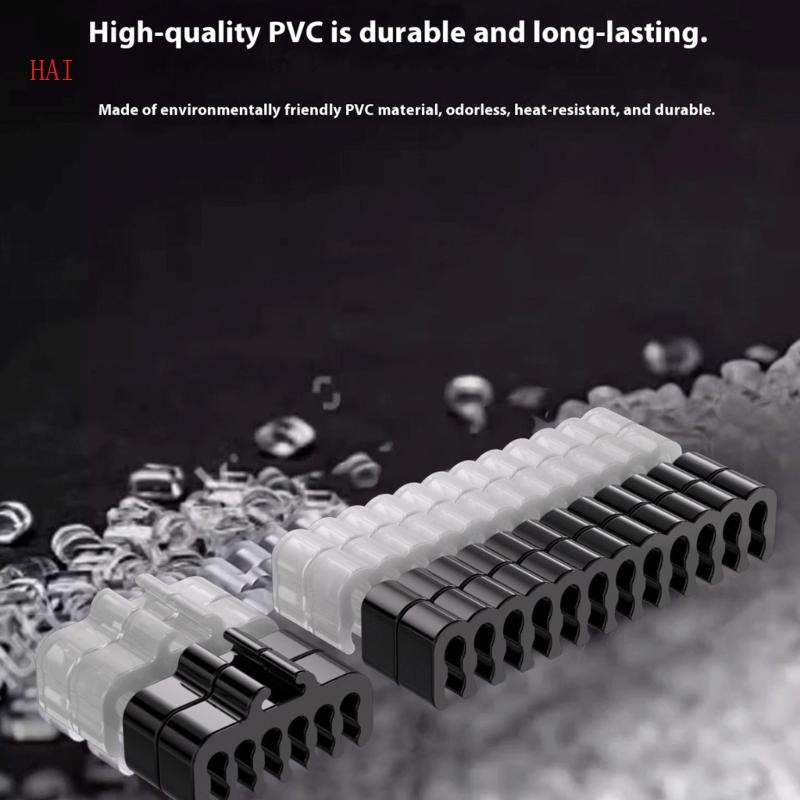 HAI Sleeved Line Guide หวีลวด ตัวจัดการสายไฟสําหรับสภาพแวดล้อมของ PC Line Arrangement