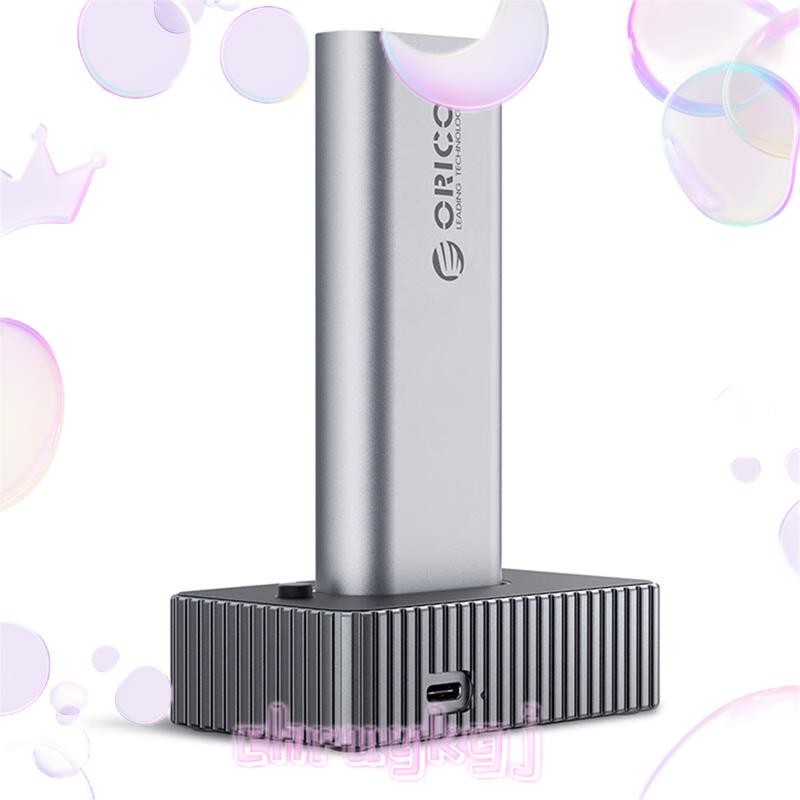 Offline Clone สําหรับ SSD Duplicator USB3.2 10Gbps M. 2 NVMe SSD Docking Station 1Bay SSD Enclosure 