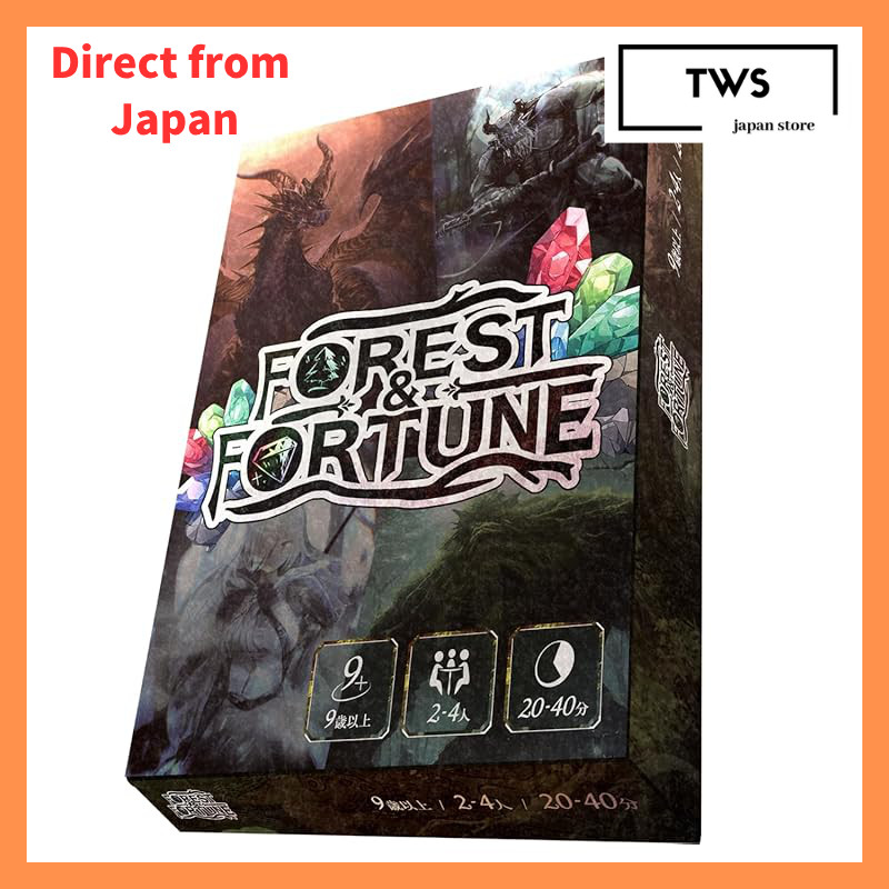 Kalks FOREST&FORTUNE Board Game (2-4 players, 20 minutes, for ages 9 and up) Japanese Edition[Direct