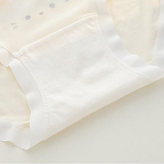 Bra Foryou กางเกงชั้นในนักเรียนเอวกลาง(H164) ผ้าฝ้ายนุ่มสวมใส่สบาย ป้องกันแบคทีเรีย 5 สี ไร้ตะเข็บ WOMEN Clothing ราคา ถูกที่สุด ดีลบีเคเค แกลเลอรีภาพที่ 9