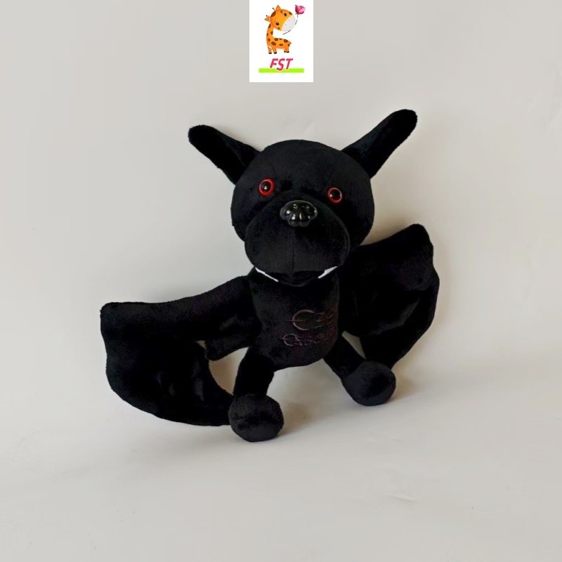 FST✨ใหม่ ใหม่✨Ozzy Osbourne Bat-biting Plush ตุ๊กตาน่ารักค้างคาวตุ๊กตาของเล่นของขวัญวันหยุดสําหรับเด