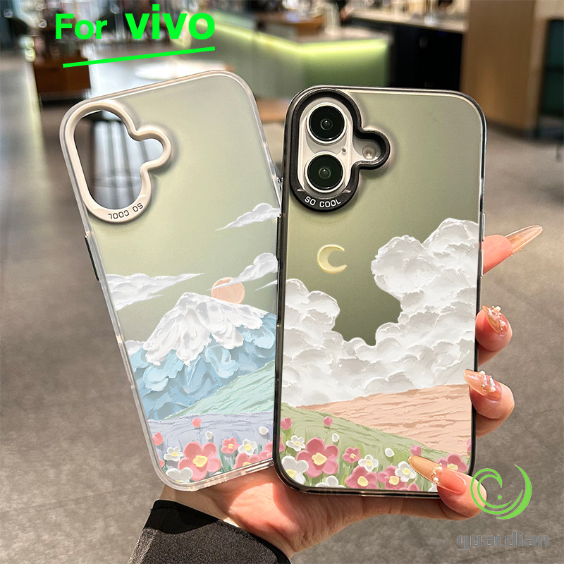 For Vivo เคส Y200 Y20 Y20s Y12s Y12A ผีเสื้อสีน้ำเงิน Y17 Y12 Y15 Y11 Y12i Y15A โทรศัพท์วิโว่ V40 V40PRO Y18 Y18s
