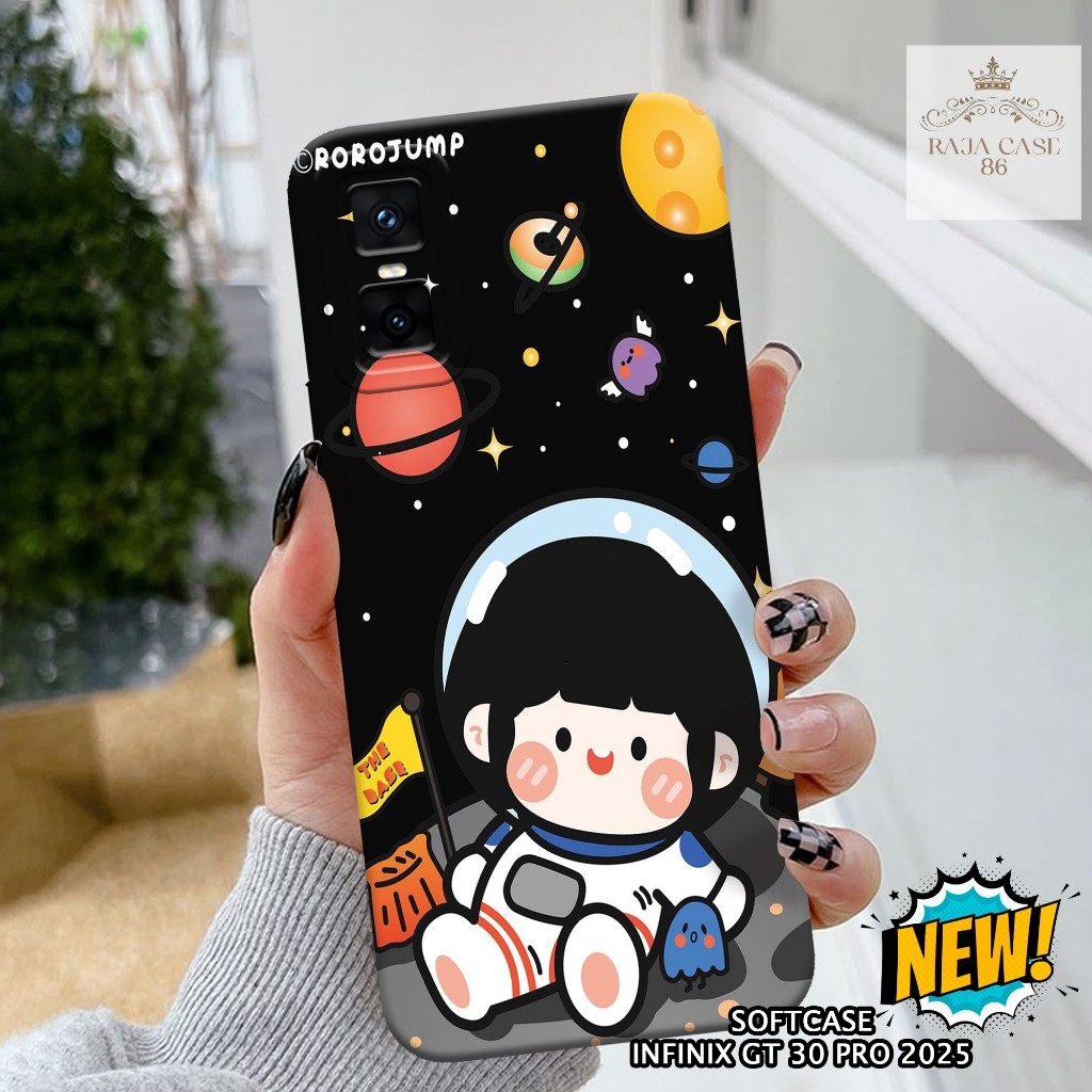 เคส HP Infinix GT 30 Pro - Rajacase - เคส Infinix GT 30 Pro - เคสการ์ตูน Motif - ฟิล์มกันรอยมือถือ -