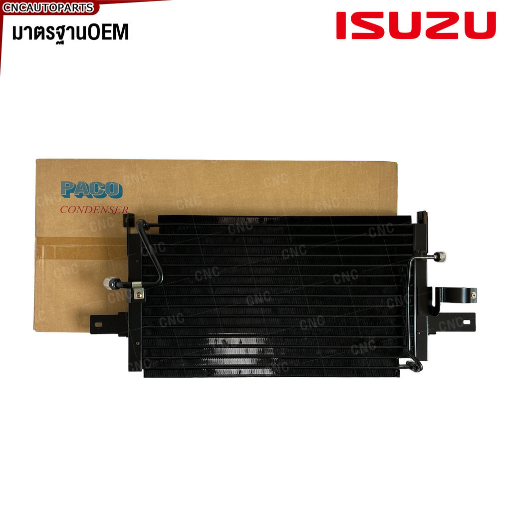 PACO รังผึ้งแอร์ ISUZU TFR ปี 1990-1995 (คอมกิกิ-KIKI) คอยล์ร้อน แผงคอยล์ร้อน อีซูซุ ทีเอฟอาร์ (ผลิต