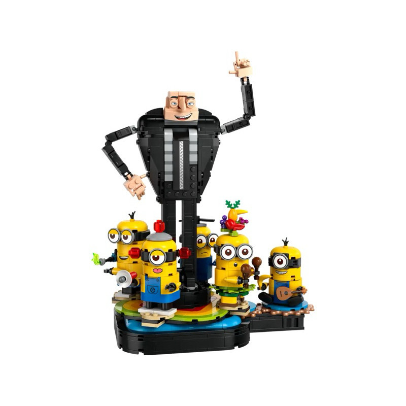 (พร้อมส่ง) 75582 Brick-Built Gru and Minions เลโก้ของใหม่ ของแท้ 100%