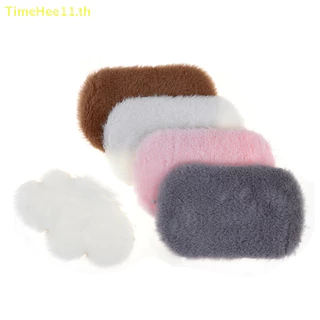 Timehee 1:12 Dollhouse Miniature Plush พรมพรมห้องนั่งเล่นเฟอร์นิเจอร์ตกแต่งบ้าน TH