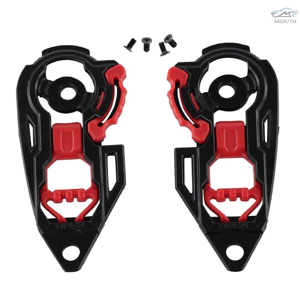 หมวกกันน็อคโล่visorชุดแผ่นเกียร์, 1 คู่รถจักรยานยนต์หมวกกันน็อคVisorฐานเปลี่ยนสําหรับAGV K1 K3sv K5 