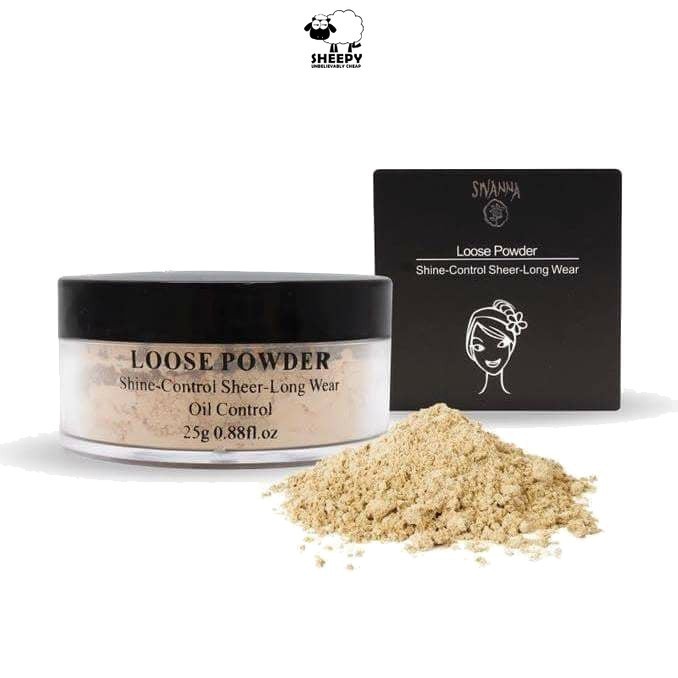 ของแท้ พร้อมส่งซีเวียน่า แป้งฝุ่นคุมมัน สิวันนา แป้งฝุ่น F010 Sivanna Colors Loose Powder