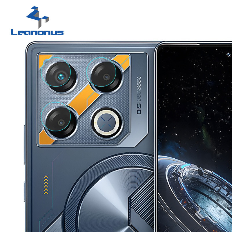 กระจกไฟเบอร์นุ่มป้องกันกล้องฟิล์มป้องกันรอยขีดข่วน HD เลนส์ใสสําหรับ Infinix GT 20 Pro GT20