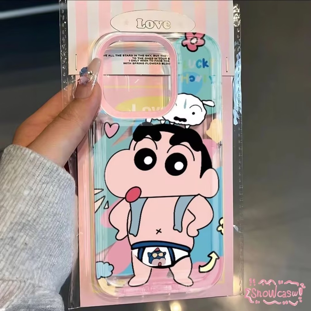 ตลกเครยอนชินจังซอฟท์ เคสRealme C3 C35 C25 C12 5 5i C21 C21Y C31 C15 C30 C30s C25Y 8i 9i 50A 30A Narzo 50 20