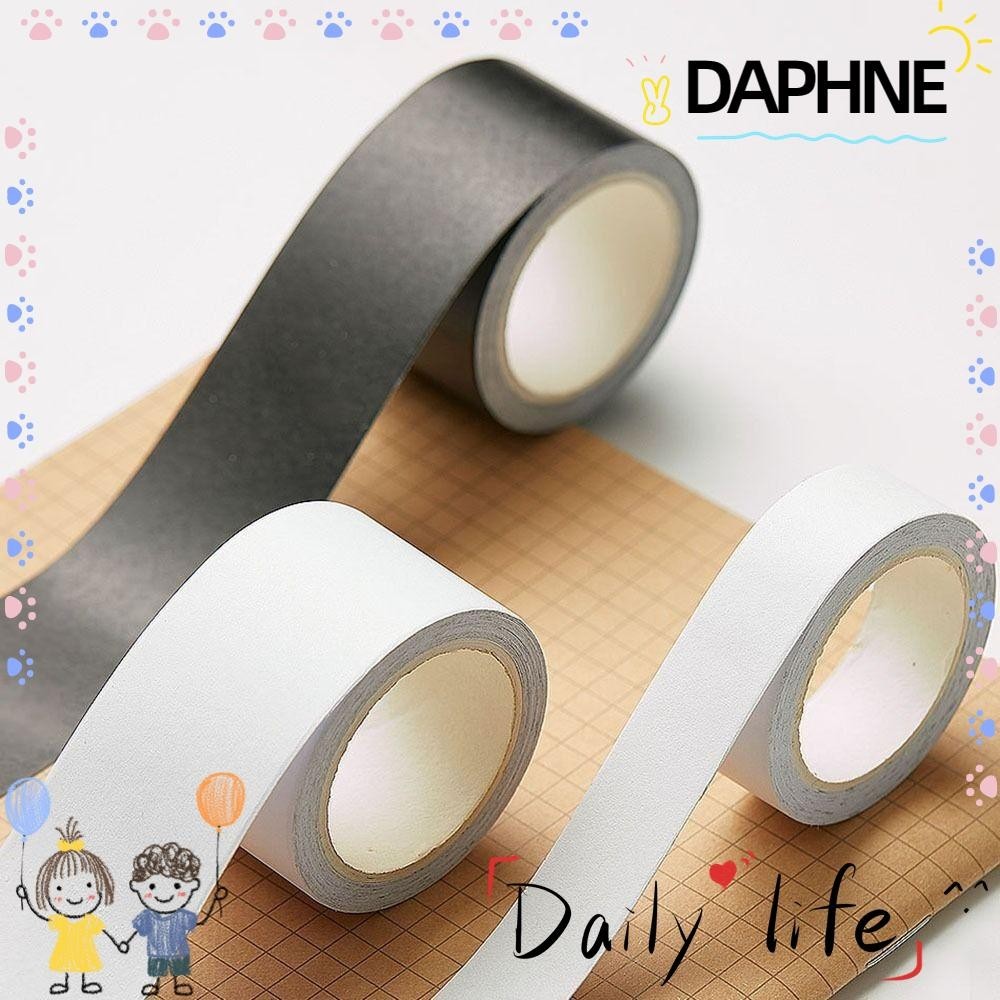 เทปวาชิ DAPHNE, เทปกระดาษสีทึบสีดําและสีขาว, สติ๊กเกอร์กระดาษห่อ DIY Masking Tape