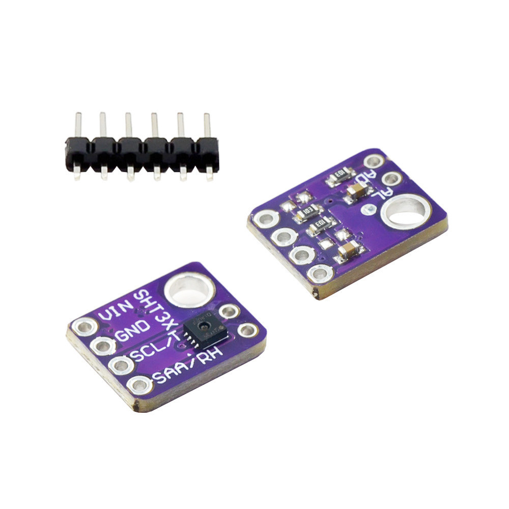 Sht31 SHT30 SHT35 SHT40 SHT41 SHT45Temperature SHT31-D ความชื้นเซนเซอร์โมดูลMicrocontroller IIC I2C Breakout Weather 3V 5V ราคา ถูกที่สุด ดีลบีเคเค แกลเลอรีภาพที่ 2