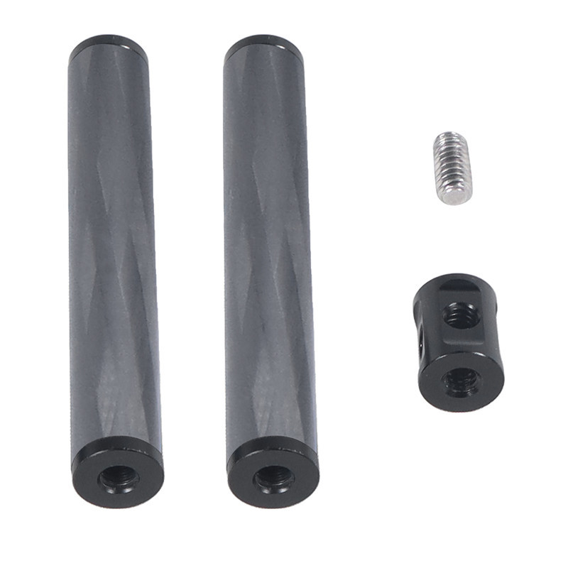 BGNING กล้อง DSLR Rig 15 มม.คาร์บอนไฟเบอร์ Extension Rod สกรู 1/4 "สําหรับติดตามโฟกัส/ระบบรองรับ/กล่อง Matte