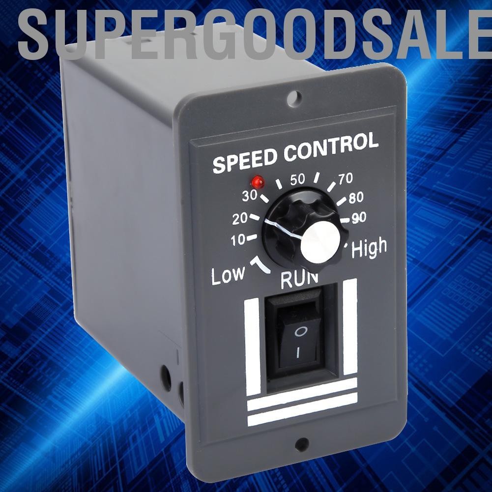 Supergoodsales ความกว้างของพัลส์การปรับความเร็วตัวแปรสวิตช์ตัวควบคุมมอเตอร์ DC DC9-60V