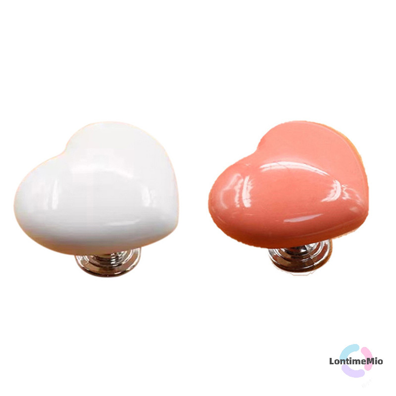 LontimeMio] Handle ห้องน้ํากดปุ่มรูปหัวใจกด Push ห้องน้ําห้องอาบน้ําตกแต่งน้ํากด Flush ปุ่มเครื่องมือบ้านใหม่