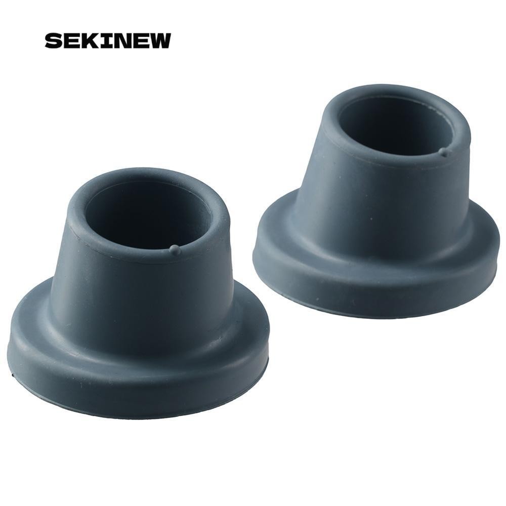 SEKINEW ขายางลาดเอียง กันลื่น สีเทา แบบเปลี่ยน สําหรับเก้าอี้อาบน้ํา 4 แพ็ค