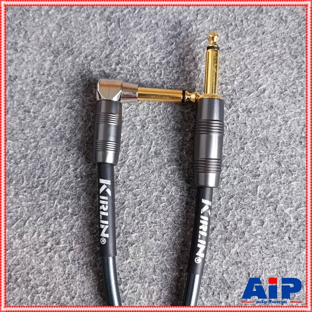 3เมตร(1เส้น) KIRLIN IP-222 PP/ WH/ BK สายกีต้าร์ 3เมตร มี3สีให้เลือก สีม่วง / ขาว / ดำ สายแจ็คกีต้าร์ 22AWG สายไมค์หั...