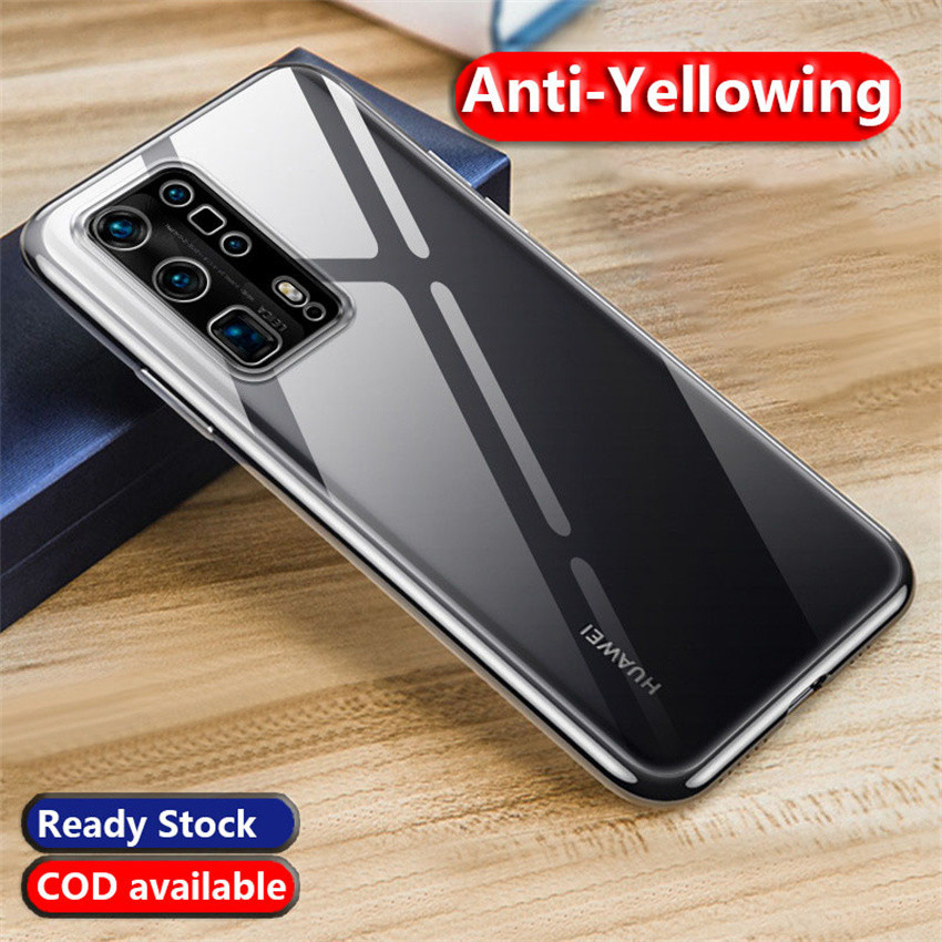 Huawei P40 Pro Pro + Plus 5G ELS-N39 AN10 NX9 N0 AN00 TN00 ANA-AL00 NX9 LX4 Non-Yellowing กันกระแทกโ