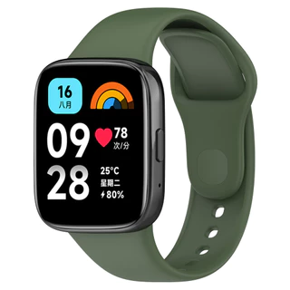 สายซิลิโคน Redmi 3 Active Smartwatch Xiaomi Redmi Watch 3 Active Mi 3 Lite สายยางนุ่มเปลี่ยนสร้อยข้อมือสายสีสําหรับ Redmi Watch3 สายรัดข้อมือที่ใช้งาน