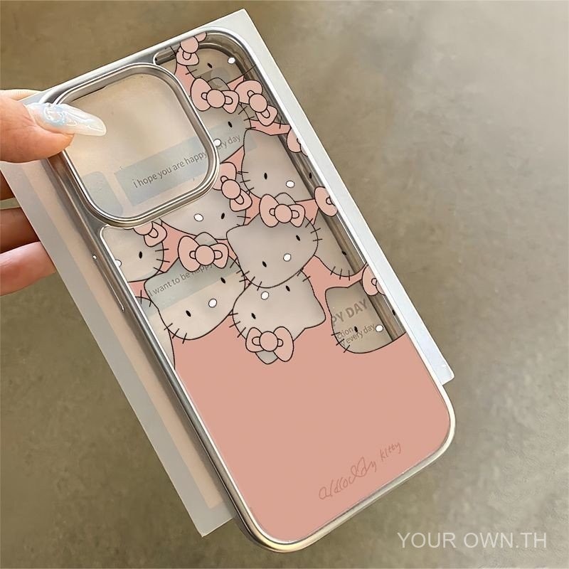 เคสมือถือ Hello Kitty มากมายสำหรับ iPhone 13 iphone14ผู้หญิง/15/12pro/11ชุด xs/xr 7plus 9s1q