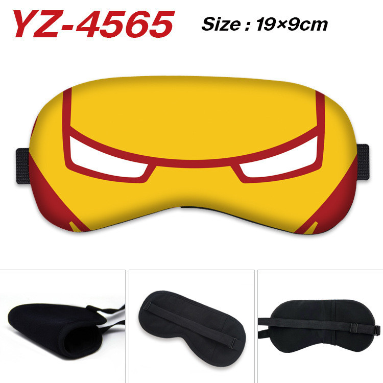 Marvel Super Hero Eye Mask Superman Iron Man Blackout Eye Mask 3D Breathable Sleeping Eye Mask