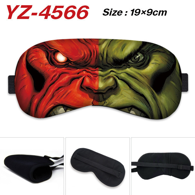 Marvel Super Hero Eye Mask Superman Iron Man Blackout Eye Mask 3D Breathable Sleeping Eye Mask