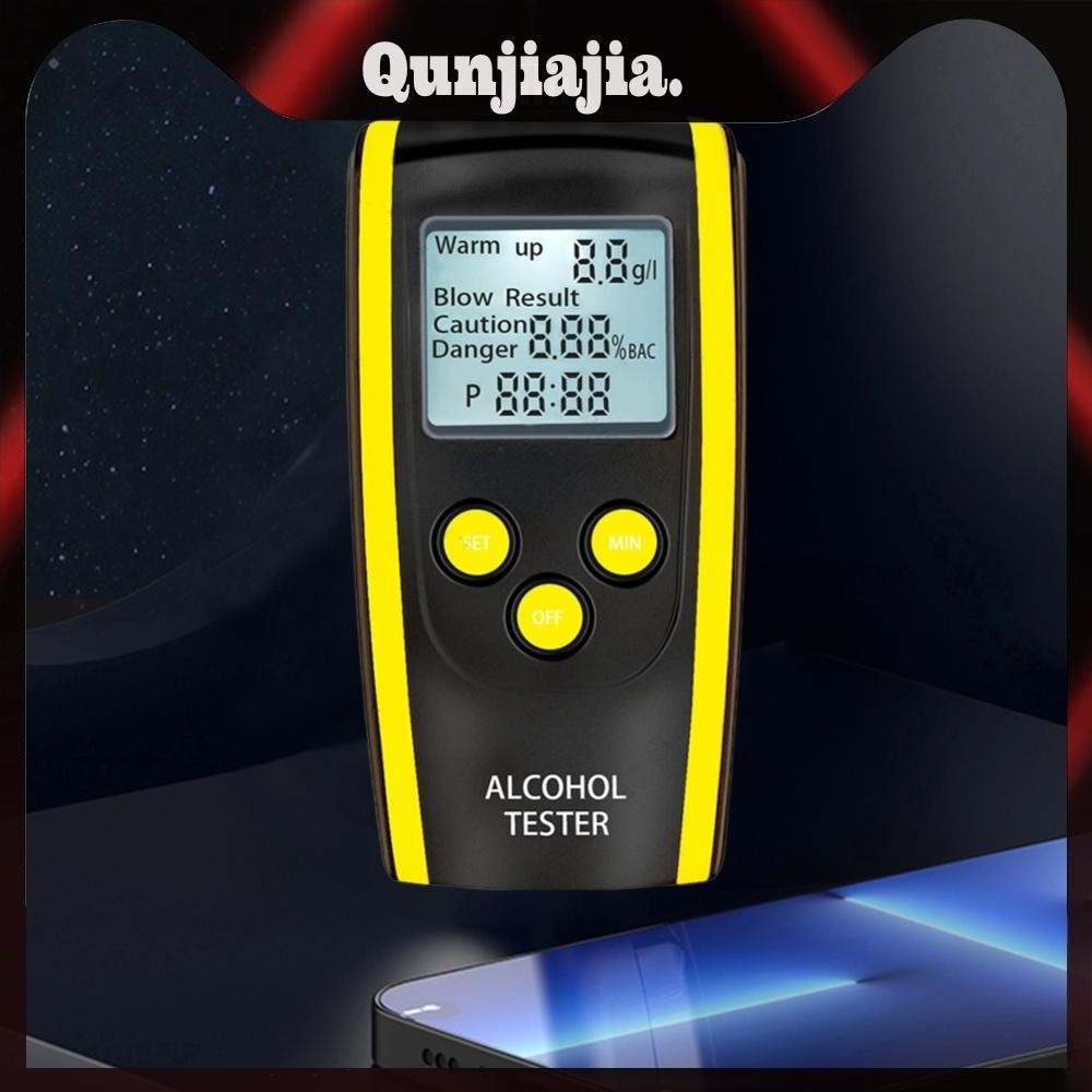 Ht-611 จอแสดงผล LCD เครื่องวิเคราะห์แอลกอฮอล์ในลมหายใจเครื่องทดสอบเครื่องวิเคราะห์แบคทีเรียแบบไม่สัม